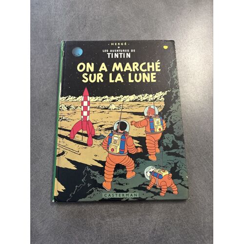 Bd Tintin On A Marché Sur La Lune