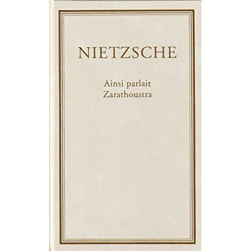 Ainsi Parlait Zarathoustra