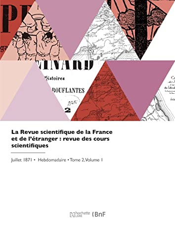 La Revue Scientifique De La France Et De L'étranger