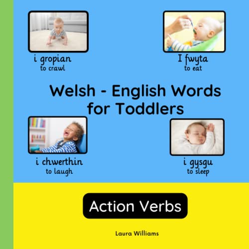 Welsh - English Words For Toddlers - Action Verbs