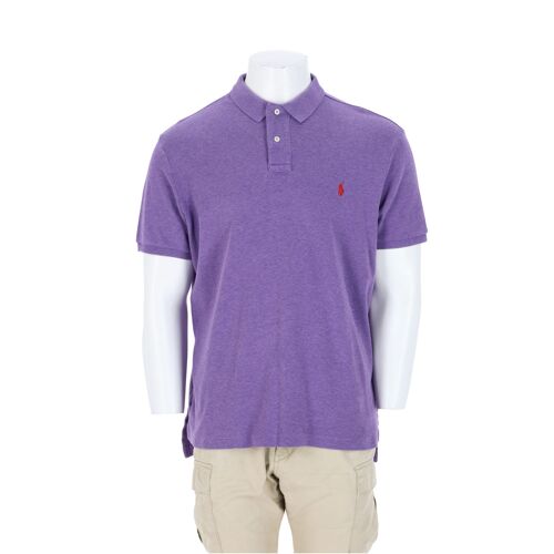 Reconditionné - Polo Manches Courtes Homme Violet - Taille Xl - Homme - Violet