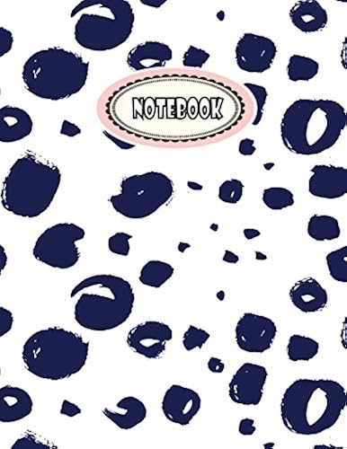 Notebook: Abstract Graphic Of The Cover 6 And Notebook Journal Diary, 110 Lined Pages, 8.5 X 11