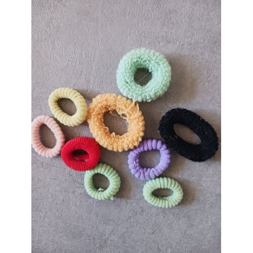 Chouchous Colorés Lot De 9 Différentes Tailles