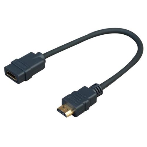Vivolink PROHDMIADAPHDMIF câble HDMI 0,2 m HDMI Type A (Standard) Noir