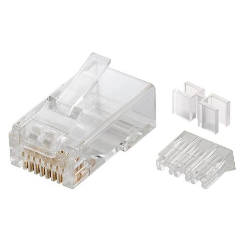 Microconnect KON511-10 connecteur de fils RJ45 Transparent