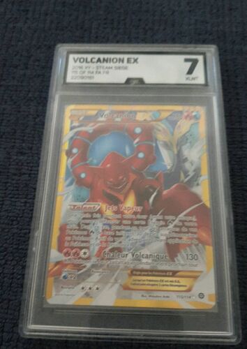 Carte Pokemon Volcanion Ex Offensive Vapeur 115/114 Full Art