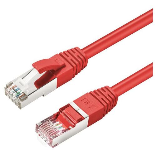 Microconnect SSTP60025R câble de réseau Rouge 0,25 m Cat6 S/FTP (S-STP) Rond