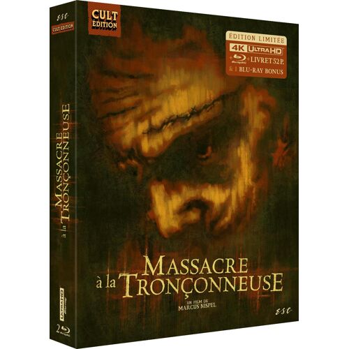 Massacre À La Tronçonneuse - Édition Spéciale Fnac - Édition Collector Limitée Numérotée - 4k Ultra Hd + Blu-Ray + Blu-Ray Bonus + Livre