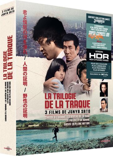 Trilogie De La Traque : Chasse À L'homme : La Rivière De La Rage + La Preuve D'un Homme + Survie En Pleine Nature - 4k Ultra Hd - 4k Ultra Hd