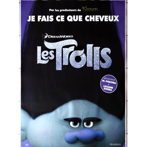 Les Trolls (Modèle 4) : Affiche Cinéma Préventive Grand Format 120x160 Cm