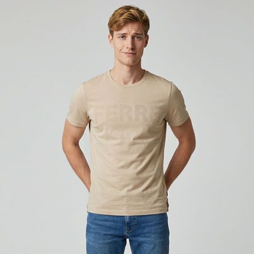 Tee Shirt Almaviva Col Rond Gianfranco Ferre 27583 Homme Gianfranco Ferre