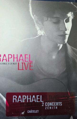 Raphaël Live 2 Concerts Live Zénith Et Chatelet