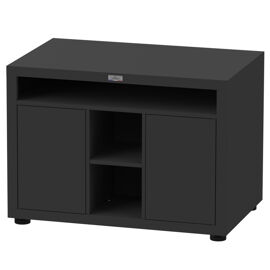 Meuble Cuisson Xl, 110 X 70 Cm Noir