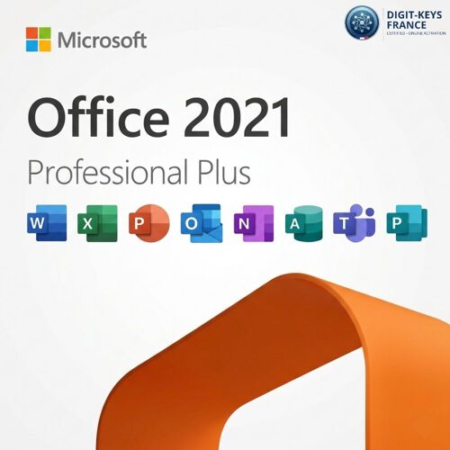 Microsoft Office 2021 Pro Plus - Activation Immédiate Et Garantie À Vie