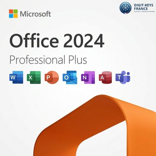 Microsoft Office 2024 Pro Plus - Activation Immédiate Et Garantie À Vie
