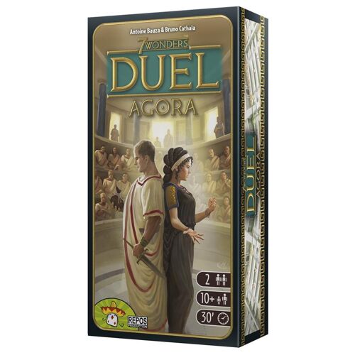 Asmodee 7 Wonders Duel - Agora 7 Wonders: Duel Agora 30 Min Extension De Jeu De Société Stratégie