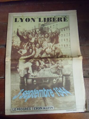 Le Progrès - Lyon Matin - 3 Septembre 1944