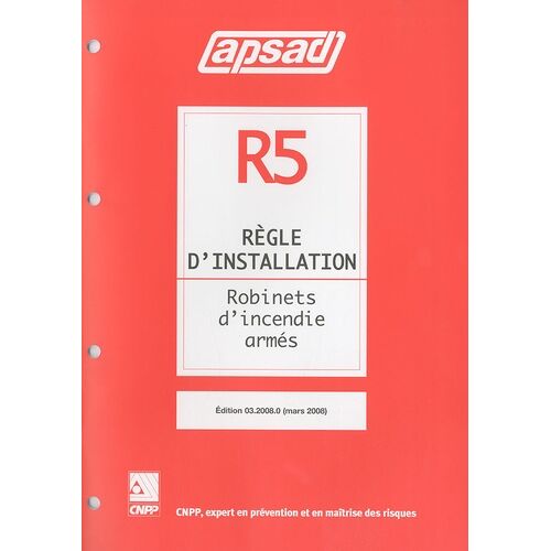 Règle D'installation R5 - Robinets D'incendie Armés