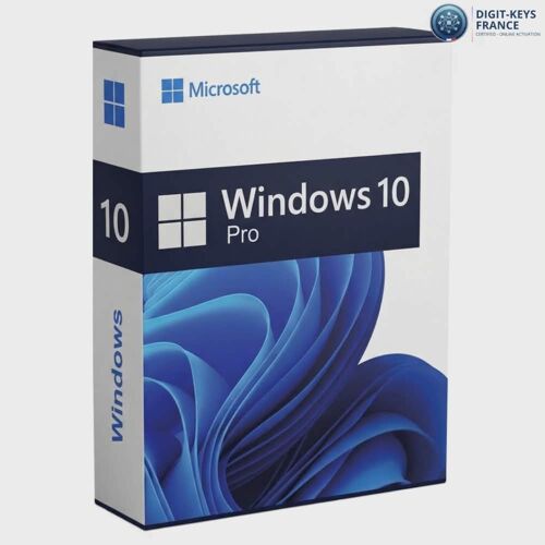 Windows 10 Pro - Activation Immédiate Et Licence À Vie