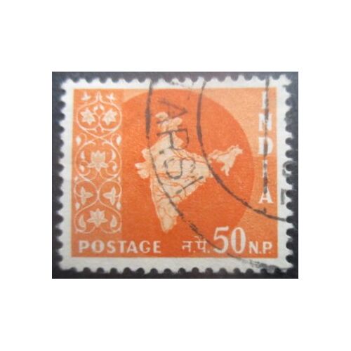 Inde N°103 Filigrane A Oblitéré