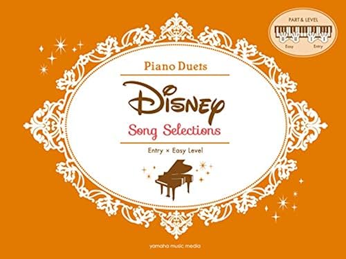 Disney Song Selections For 2 Pianists In Entry Level And Easy Level/English Version: ×()