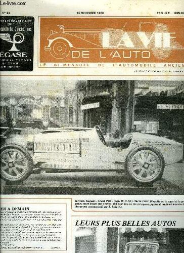 Lva La Vie De L'Auto 93 15 Novembre 1980