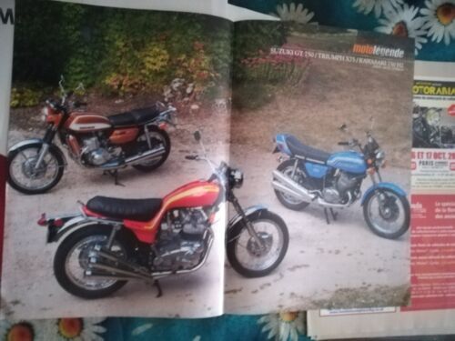 Poster Suzuki Gt750,Triumph X75,Kawasaki 750 H2