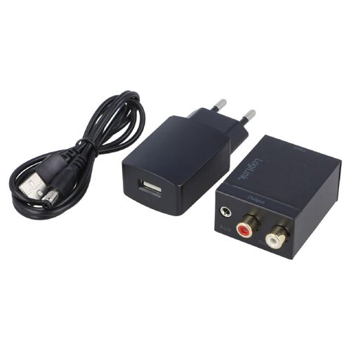 Convertisseur numerique-analogue RCA femelle X2 - Noir