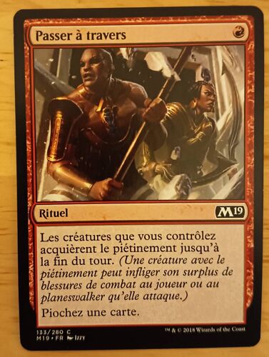 Crash Through // Passer À Travers (Magic 2019)