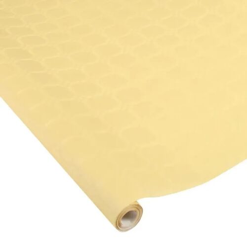 Nappe En Papier Damasse 1.18 X 5 M Vitamina Jaune