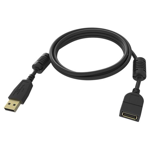 Vision Professional - Rallonge de câble USB - USB (M) pour USB (F) - USB 2.0 - 2 m - noir