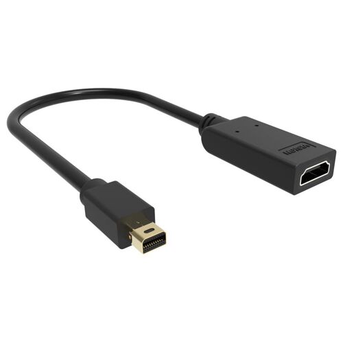 VISION - Adaptateur vidéo - Mini DisplayPort mâle pour HDMI femelle - noir - support 4K