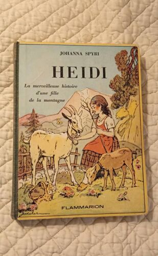 Johanna Spyri, Heidi, Flammarion, 1937