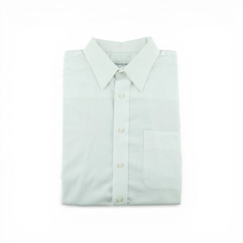 Reconditionné - Chemise Classiques Homme Uni Blanc - Taille L - Homme - Blanc