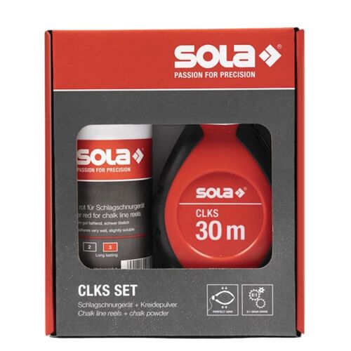Jeu de craies de marquage au trait Sola CLKS SET R
