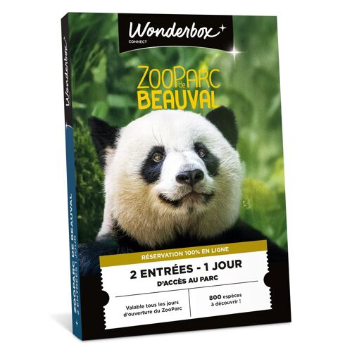 Coffret Cadeau Wonderbox -Zooparc De Beauval