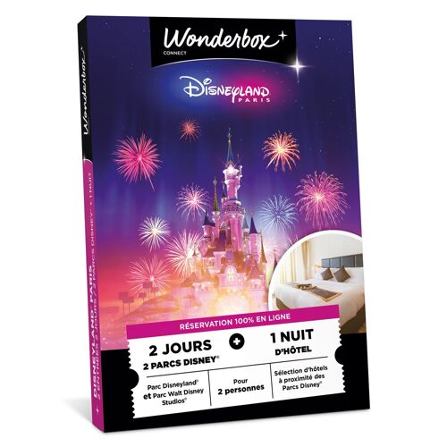 Coffret Cadeau Wonderbox -Disneyland Paris Séjour - 2 Jours / 1 Nuit