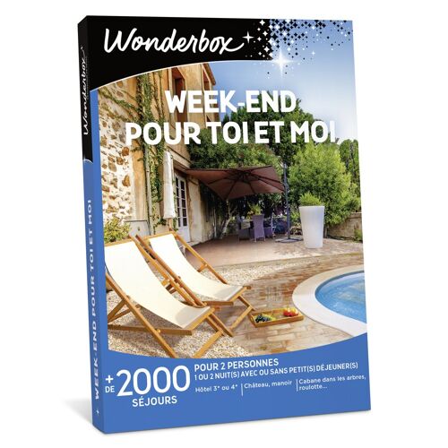 Coffret Cadeau Wonderbox -Week-End Pour Toi Et Moi
