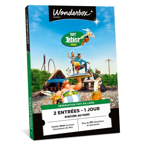 Coffret Cadeau Wonderbox -Parc Astérix