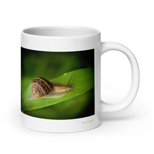 Mug Escargot, Le Patient Voyageur Du Jardin 567 G
