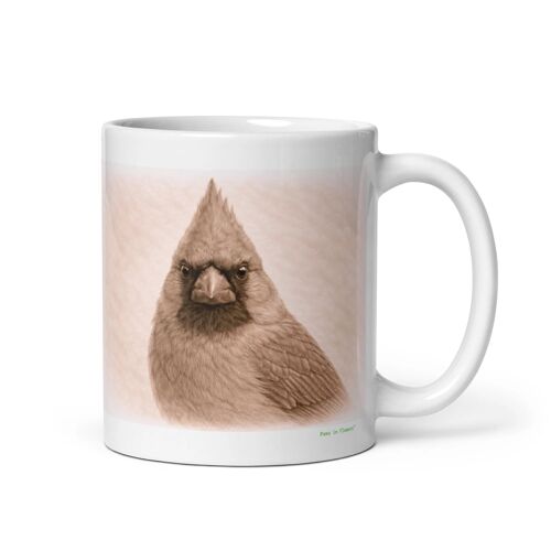 Mug Cardinal, Portrait En Graphite 312 Ml