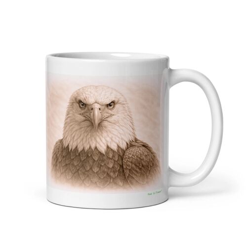 Mug Aigle, Portrait En Graphite 312 Ml