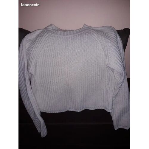 Pull Blanc Côtes Anglaises Marque R Essentiel