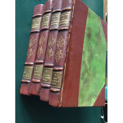 Lot De 4 Livres Belle Reliure Dana L’Ambiance Les Vagabonds Enchantés Viva Mexico