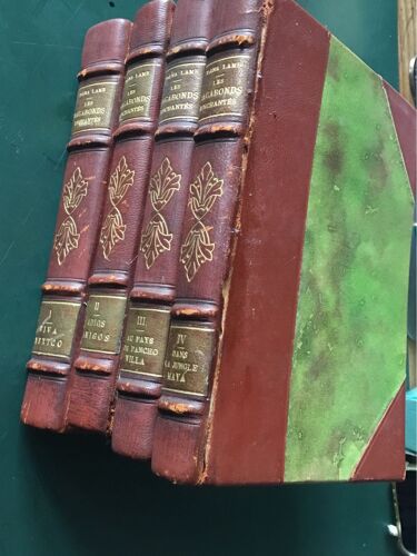 Lot De 4 Livres Belle Reliure Dana L’Ambiance Les Vagabonds Enchantés Viva Mexico