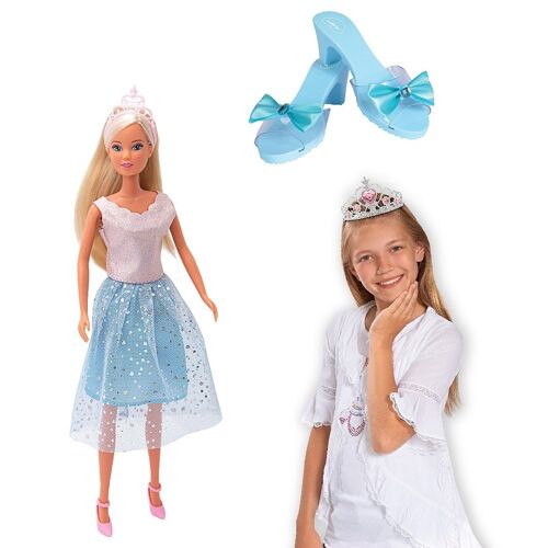 KIDWAY - Morgan et sa panoplie princesse - Poupée mannequin - 3 ans et +
