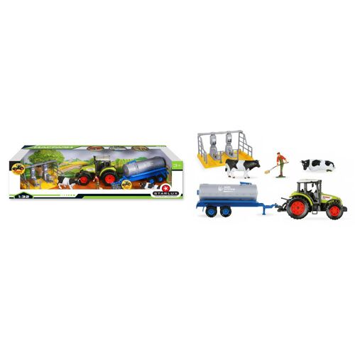 LE TRACTEUR ET SA FERME