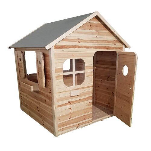 Maison Tago Mago en bois brut non traitée