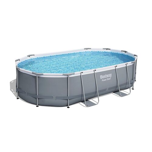 Piscine hors sol Power Steel ovale 488 x 305 x 107 cm