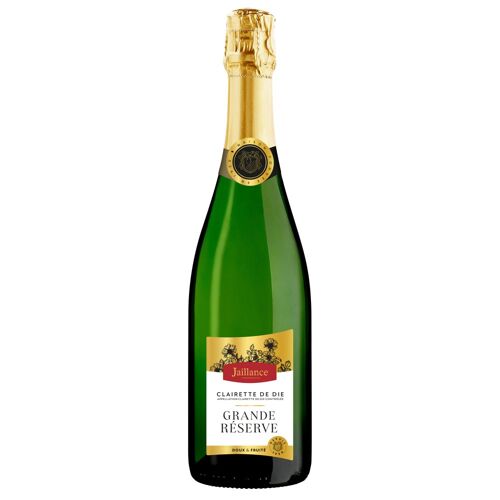 Jaillance ""Grande Réserve"" - Clairette De Die Aop - Doux Blanc De Blancs - 75 Cl